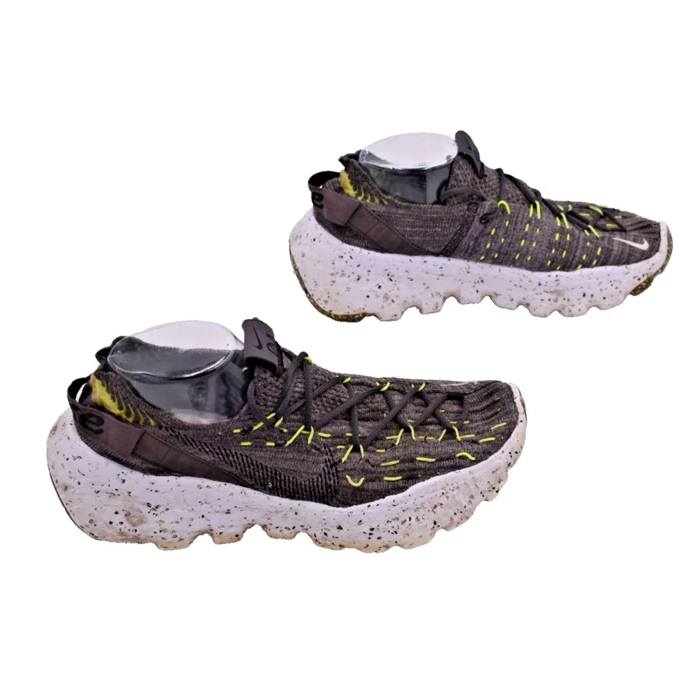 FLAWS Nike Space Hippie 04 Sneakers Shoes - Smoke Grey CZ6398-010 - Mens Sz 8.5